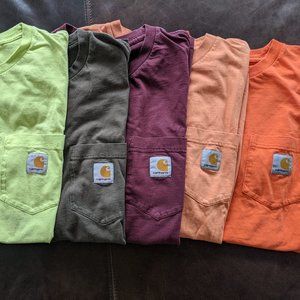 Carhartt WIP Pocket T's Lot of 5